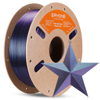(Pre-Sale)Be the first to experience the latest filaments,1kg，(MOQ:10 Rolls,Mixable) - Burnt Titanum-Green & Rose Red & Purple Blue