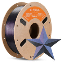 (Pre-Sale)Be the first to experience the latest filaments,1kg，(MOQ:10 Rolls,Mixable) - Burnt Titanum-Black & Rose Red & Purple Blue