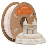 PLA+ High-Speed Filament - 1.75mm±0.03mm (1kg) - PLA+ Rainbow-Stone (Brown & Khaki & White)