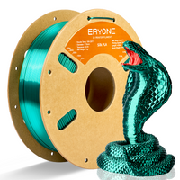 PLA Silk Filament - 1.75mm±0.03mm (1kg) - PLA Silk-Green