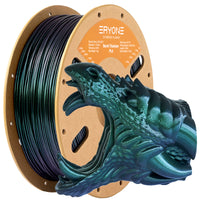 PLA Burnt Titanium Filament - 1.75mm±0.03mm (1kg) - Burning Titanium-Green