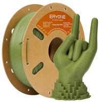 Clearance Sale-PETG Filament - 1.75mm±0.03mm (1kg) - Carbon Fiber PETG - Grass Green