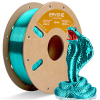 PLA Silk Filament - 1.75mm±0.03mm (1kg) - PLA Silk-Lake Blue