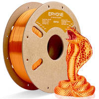 PLA Silk Filament - 1.75mm±0.03mm (1kg) - PLA Silk-Orange