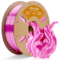 PLA Silk Filament - 1.75mm±0.03mm (1kg) - PLA Silk-Azalea Pink