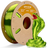PLA Silk Filament - 1.75mm±0.03mm (1kg) - PLA Silk-Neon Green