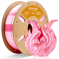 PLA Silk Filament - 1.75mm±0.03mm (1kg) - PLA Silk-Cherry Pink