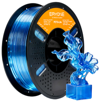 PETG Lite Filament - 1.75mm±0.03mm (1kg) - PETG-Lite-Transparent Blue
