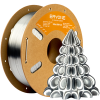 PLA Ultra Silk Filament - 1.75mm±0.03mm (1kg) - PLA Ultra Silk-Silver