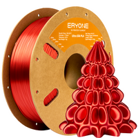 PLA Ultra Silk Filament - 1.75mm±0.03mm (1kg) - PLA Ultra Silk-Red