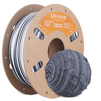 PLA  Matte High Speed Filament - 1.75mm±0.03mm (1kg) - PLA Matte Twisted - Zebra Stone