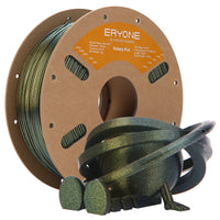 PLA Galaxy Sparkly Glitter Filament - 1.75mm±0.03mm (1kg) - PLA Galaxy-Omega Nebula (Green Gold)