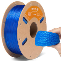 TPU 85A Flexible Filament - 1.75mm±0.03mm (1kg) - TPU 85A Flexible-Transparent Blue
