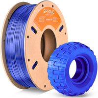 TPU Filament - 1.75mm±0.03mm (0.5kg & 1kg) - Transparent Blue-0.5kg