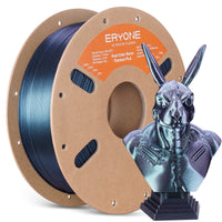 PLA Burnt Titanium Dual Filament - 1.75mm±0.03mm (1kg) - Dual Color-Green & Blue
