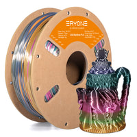 PLA Rainbow Filament - 1.75mm±0.03mm (1kg) - PLA Rainbow-Metal Silk