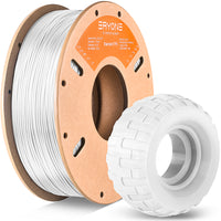 TPU Filament - 1.75mm±0.03mm (0.5kg & 1kg) - White-0.5kg