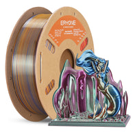 PLA Silk High-Speed Quadruple Filament - 1.75mm±0.03mm (1kg) - PLA Silk Quadruple-Gorgeous Quartet (Red & Yellow & Blue & Green)