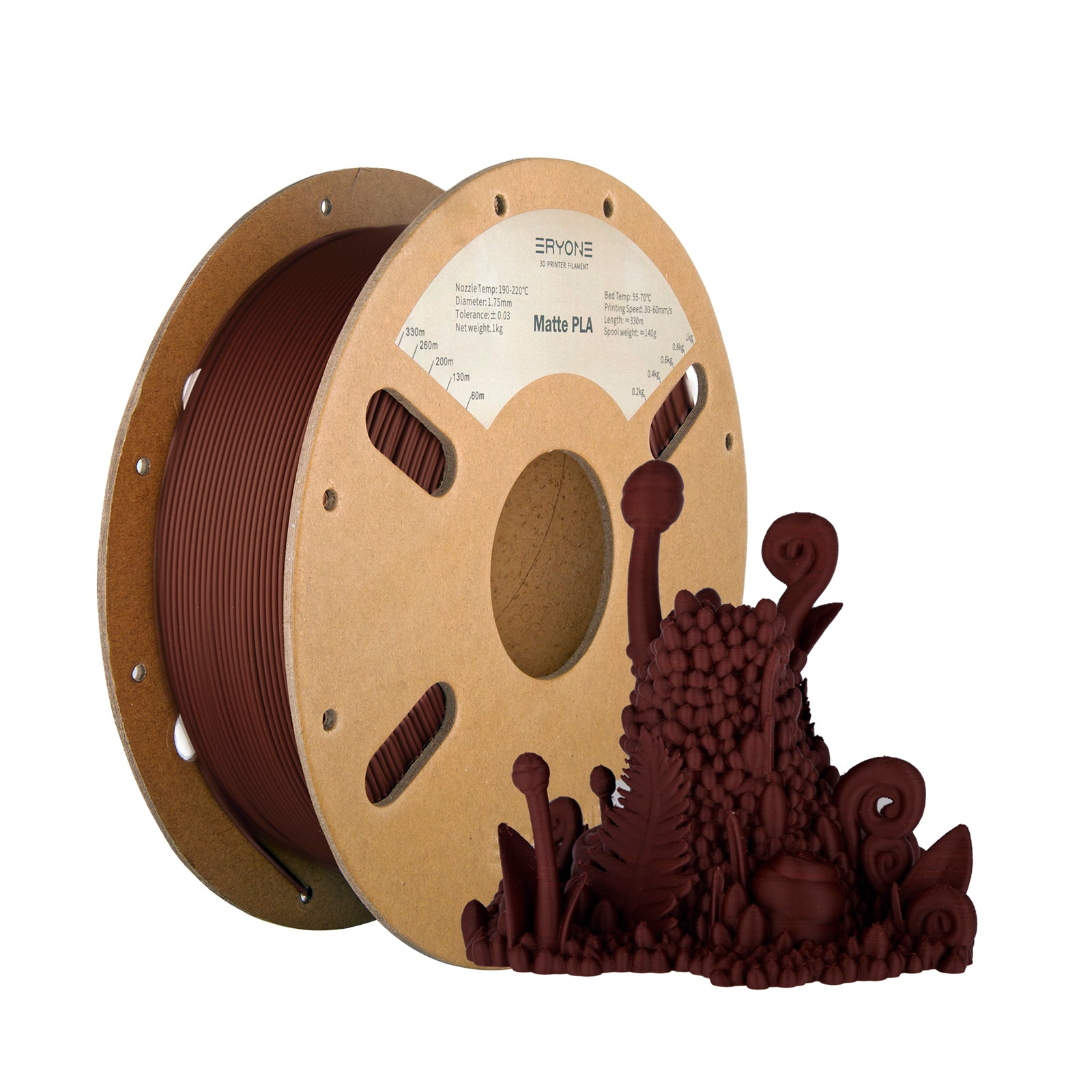 ERYONE Matte PLA-Lite · Шоколадно-коричневый · 1 кг