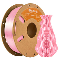 PLA Silk Filament - 1.75mm±0.03mm (1kg) - PLA Silk-Pink