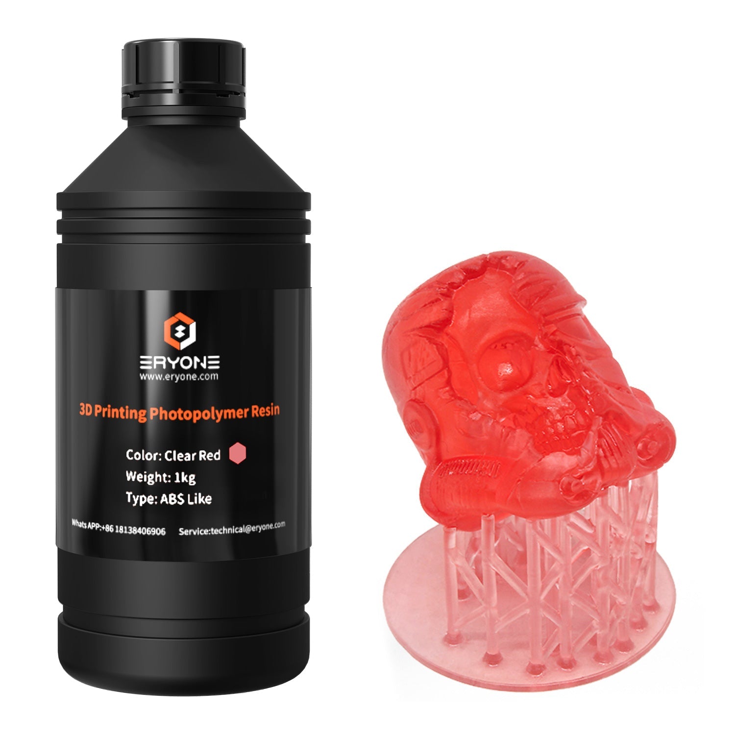 ERYONE ABS LIKE RESIN 1KG (MOQ:5 bottles,can mix color) - eryone3d