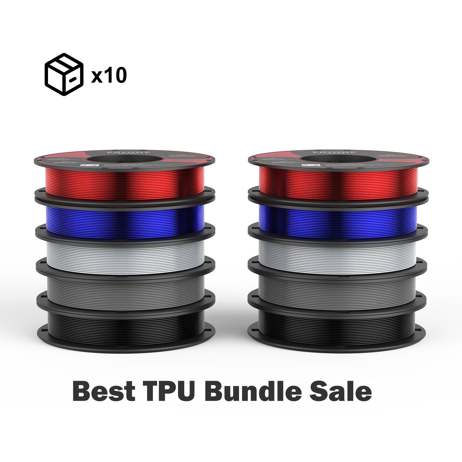 Bundle Sale- ERYONE TPU 3D Filament 0.5kg +FREE SHIPPING(MOQ:10