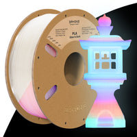 PLA Glow Green in The Dark Filament - 1.75mm±0.03mm (1kg) - PLA Glow in The Dark-Rainbow
