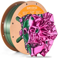 (Pre-Sale)PLA New Product Color Collection Filament,1kg，(MOQ:10 Rolls,Mixable) - Dual Color Silk-High Speed-Red&Green-1kg