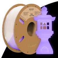 PLA Glow Green in The Dark Filament - 1.75mm±0.03mm (1kg) - PLA Glow in The Dark-Purple